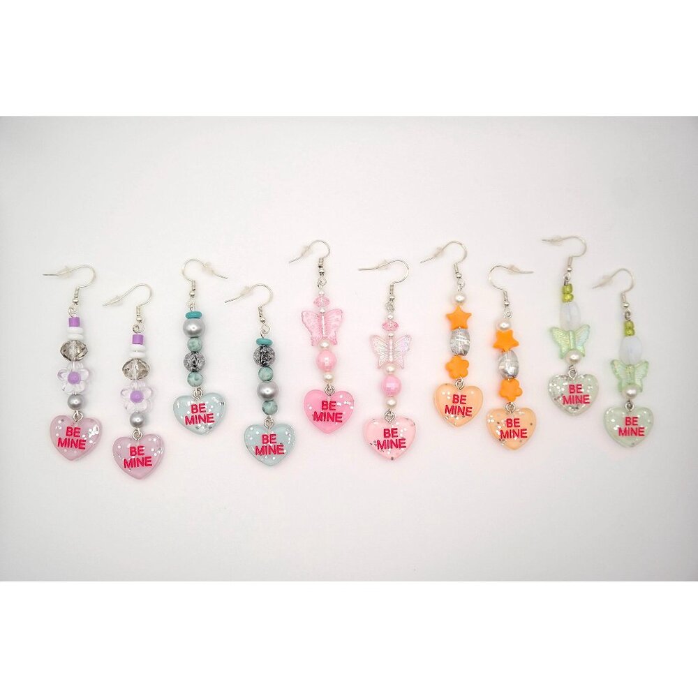 Valentine Candy Heart Earrings